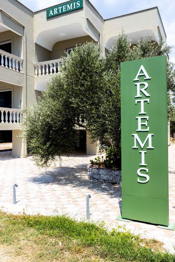 Pansion Artemis Lejlighed Mavrovoúnion Eksteriør billede